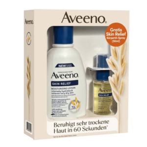 Produktbild von AVEENO Skin Rel.Bodyl.300ml+gratis &Ouml;l 50ml Giftset
