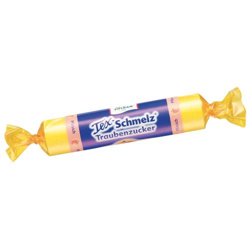 SOLDAN Tex Schmelz Traubenzucker Pfirsich Rolle
