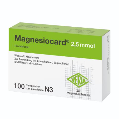 MAGNESIOCARD 2,5 mmol Filmtabletten