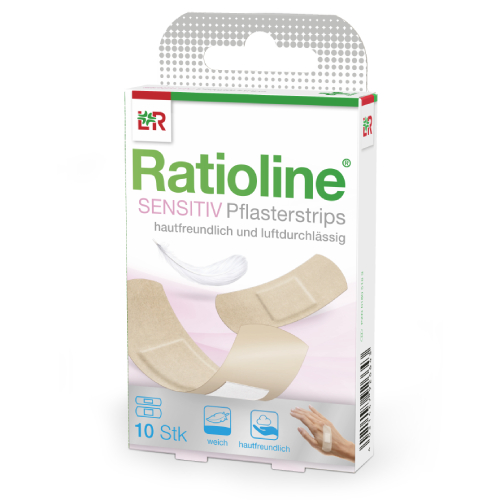 RATIOLINE sensitive Pflasterstrips in 2 Größen