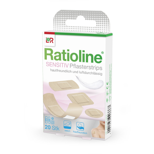 RATIOLINE sensitive Pflasterstrips in 4 Größen