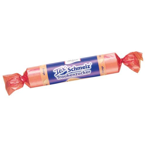 SOLDAN Tex Schmelz Traubenzucker Orange Rolle