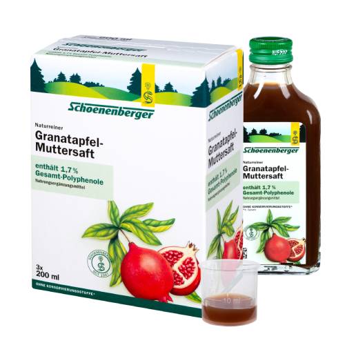 GRANATAPFEL MUTTERSAFT Schoenenberger Heilpfl.S.
