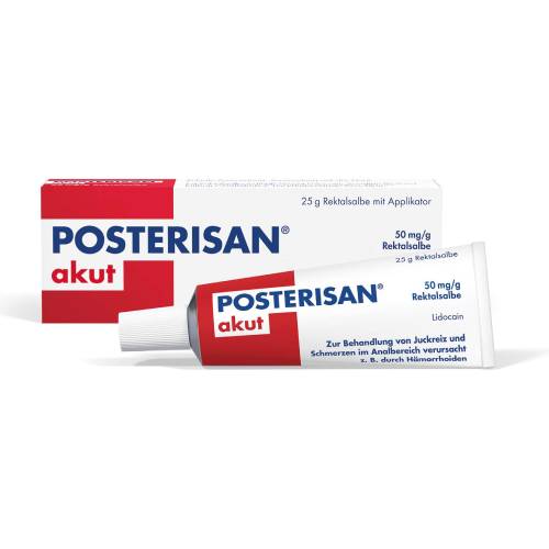 POSTERISAN akut 50 mg/g Rektalsalbe