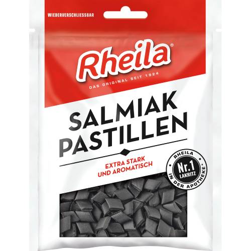 RHEILA Salmiak Pastillen zuckerfrei
