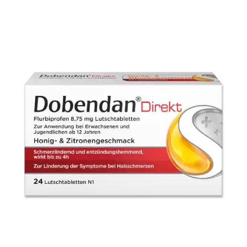 DOBENDAN Direkt Flurbiprofen 8,75 mg Lutschtabl.