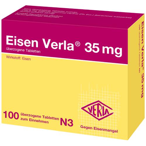 EISEN VERLA 35 mg überzogene Tabletten
