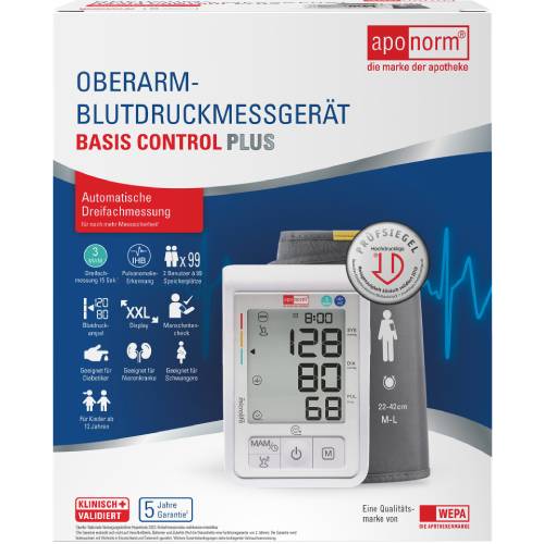 APONORM Blutdruckmessgerät Basis Cont.Plus Oberarm