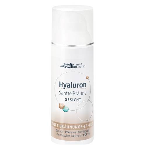 HYALURON SANFTE Bräune Gesichtspflege Creme