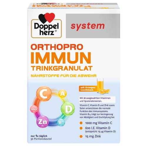 DOPPELHERZ Orthopro Immun system Trinkgranulat