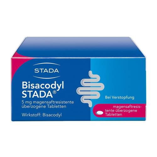 BISACODYL STADA 5 mg magensaftres.überzog.Tabl.