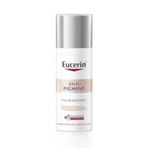 EUCERIN Anti-Pigment Tag getönt hell LSF 30