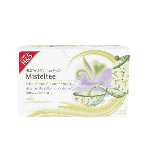 H&S Misteltee mit Selen und Vitaminen Filterbeutel