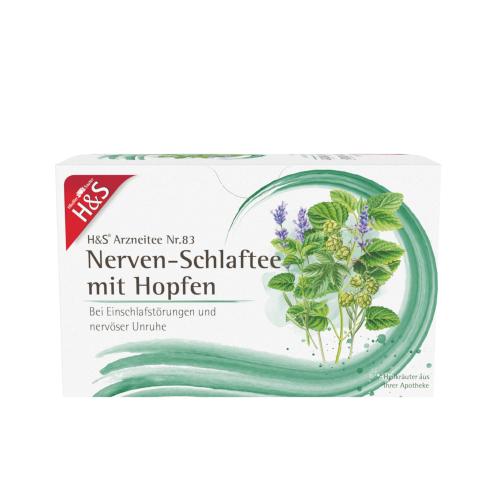 H&S Nerven- und Schlaftee mit Hopfen Filterbeutel