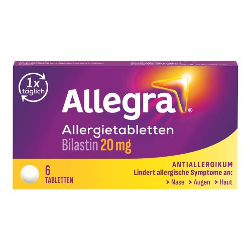 ALLEGRA Allergietabletten 20 mg Tabletten