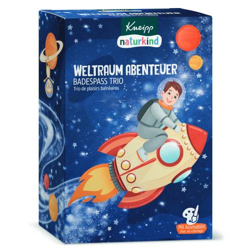 KNEIPP naturkind Weltraum Abentreuer Badespass Tri