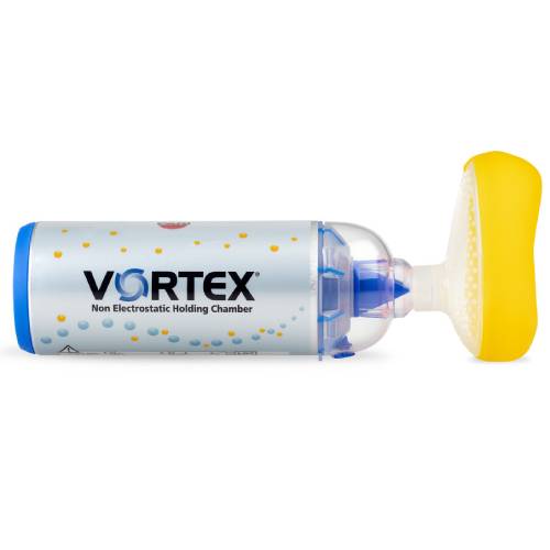 VORTEX Inhalierhilfe m.Kindermaske 1-4 Jahre