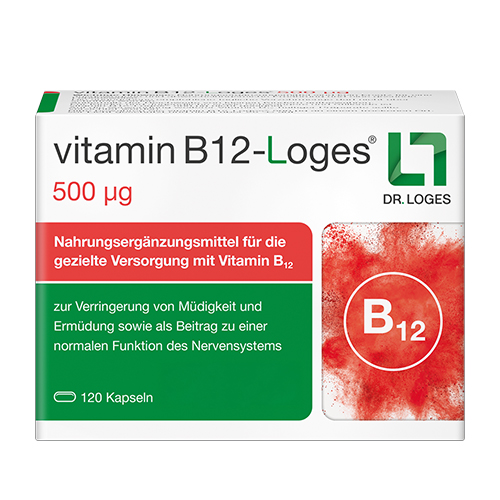 VITAMIN B12-LOGES 500 μg Kapseln