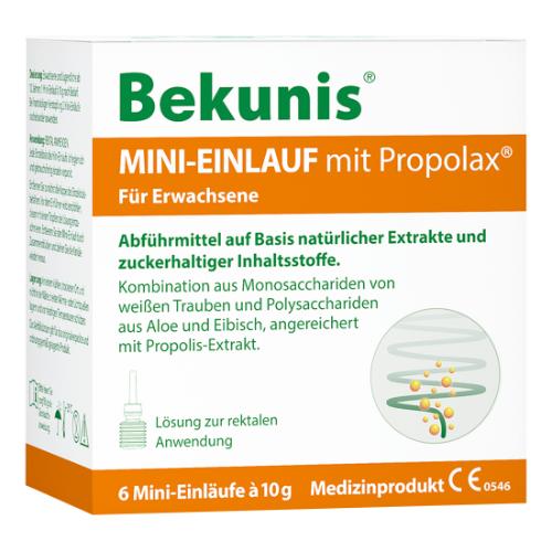 BEKUNIS Mini-Einlauf mit Propolax Klistiere