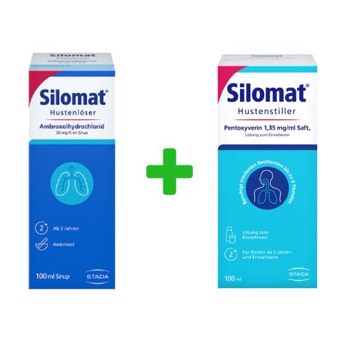 Silomat Hustenlöser 100 ml + Silomat Hustenstiller 100 ml Sparset